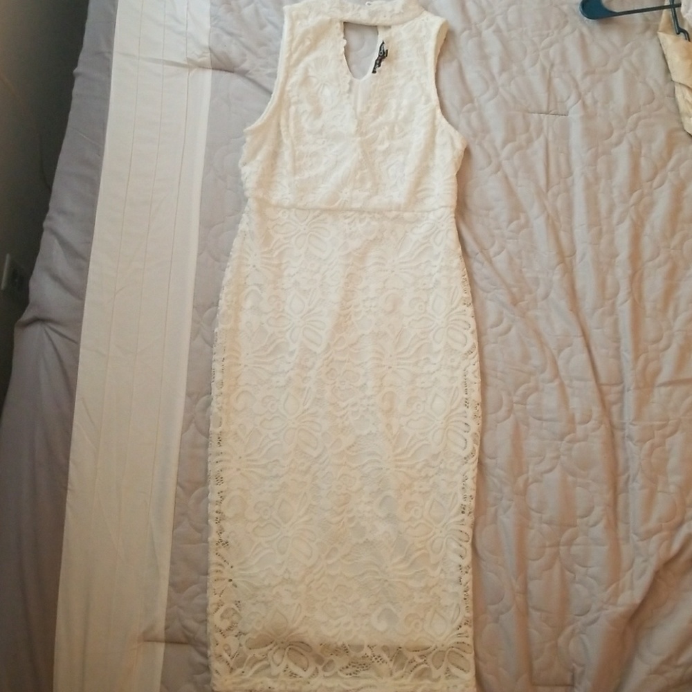 White dress